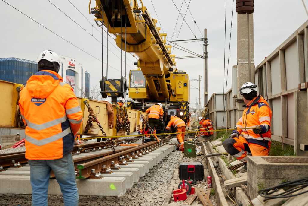 Modernisierungsarbeiten der Wiener Lokalbahnen